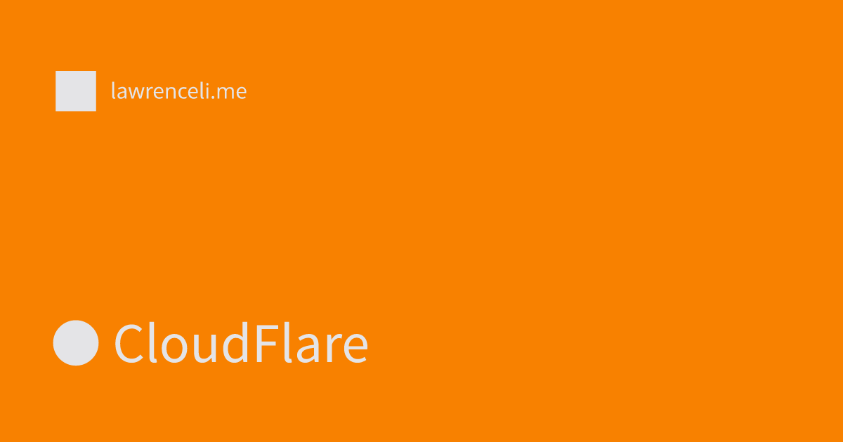 Cloudflare